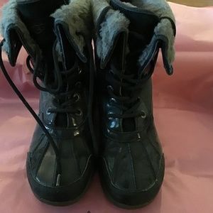 UGGs Adirondack III Patent Leather Boots